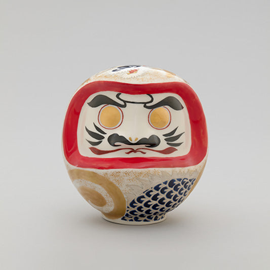 TOUAN Daruma with a painted dragon(large)/達磨 青龍(大)