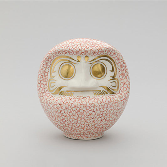 TOUAN Daruma with lots of cherry blossoms/達磨 桜描詰