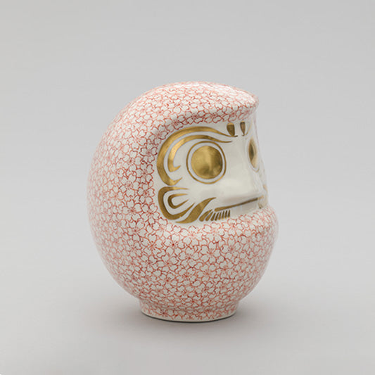 Touan daruma avec beaucoup de cerisier fleurs / daruma sakura pessing